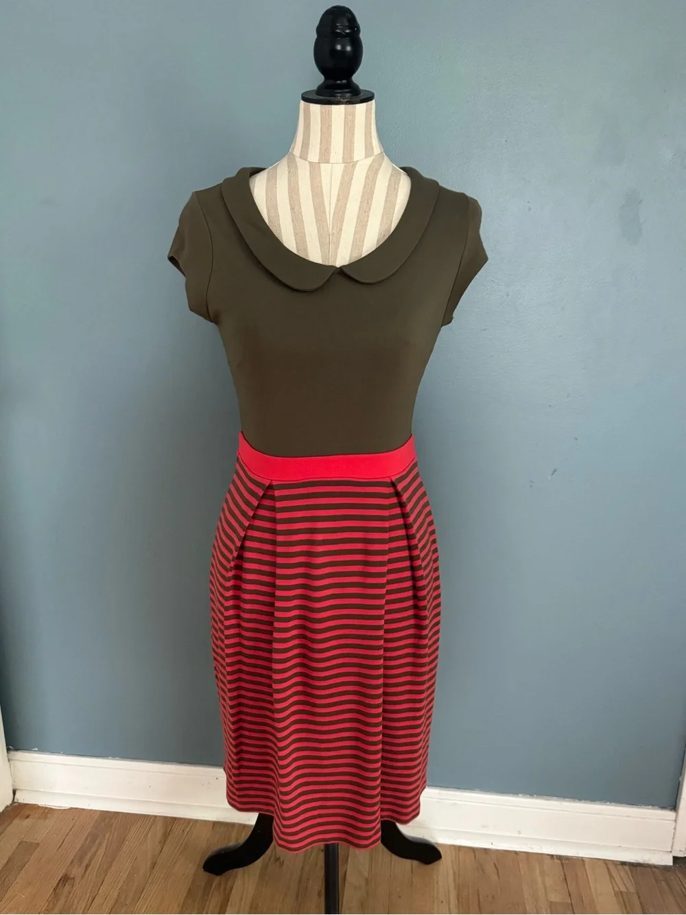 Boden Striped Midi Dress